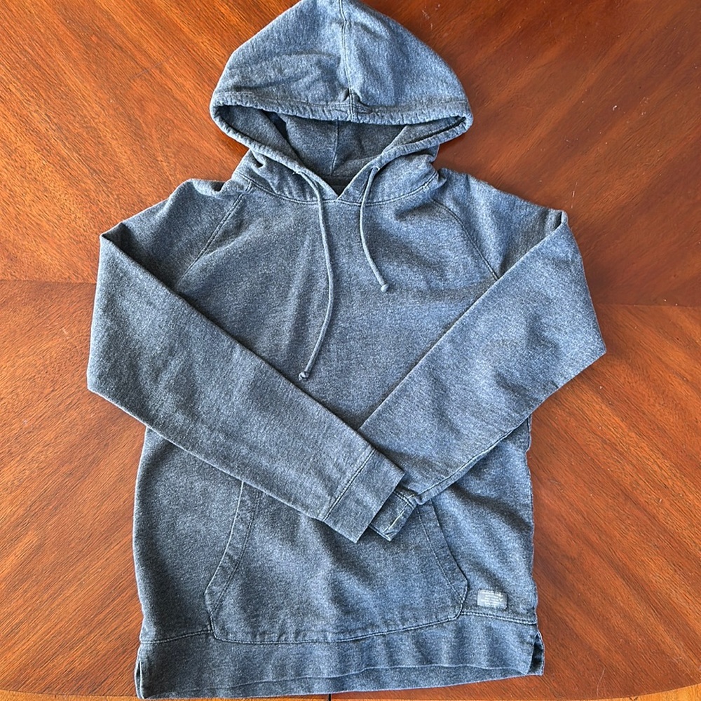 Mens Grey American Eagle Hoodie
